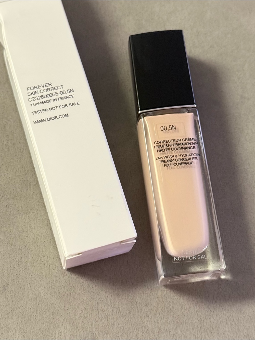 00.5N Dior Forever Skin Correct concealer